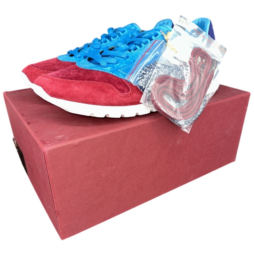 Brooks Chariot Concepts Merlot Mens Sneakers Size 12 Royal Navy Red 1101781D464